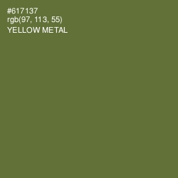 #617137 - Yellow Metal Color Image